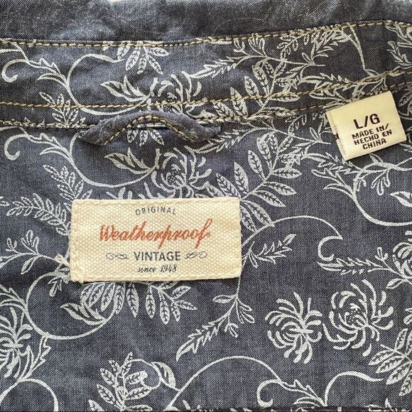 Weatherproof Vintage Long Sleeve Button Down Shirt - Picture 6 of 8